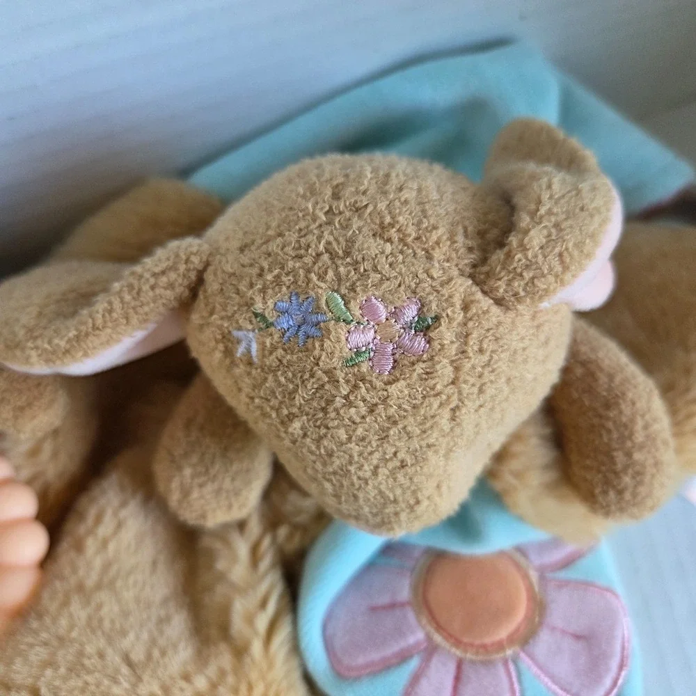 Mary Meyer Taggies Lot of‎ 2 Bunny Rabbit Lovey Teether Security Baby Toys Plush